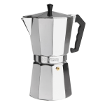 Stovetop Moka Pot Coffee Maker Silver