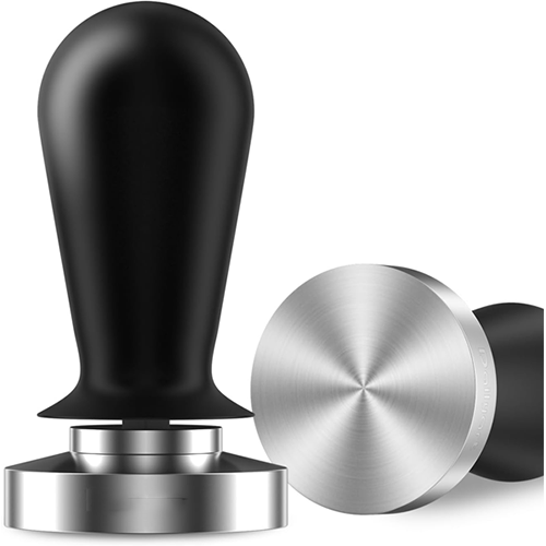 Stainless Steel Coffee Tamper with Calibrated Spring